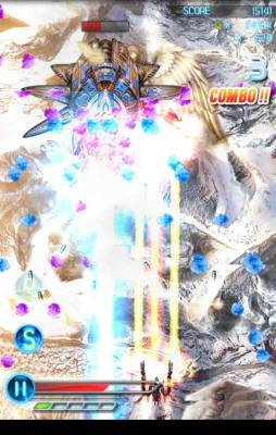 画像ギャラリー No.004のサムネイル画像 / シリーズ第3弾，STG「AstroWings3 icarus」がGoogle Playで配信開始