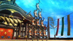 画像ギャラリー No.003のサムネイル画像 / 日本体育大学体操部が「戦国BASARA4」の“陣形合体”を再現！？　驚異のパフォーマンスにすっかり感動してしまった収録現場の模様をレポート