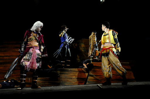 画像ギャラリー No.014のサムネイル画像 / いよいよ初日を迎えた舞台「『戦国BASARA3』‐咎狂わし絆‐」東京公演のゲネプロ鑑賞レポート。石田三成と徳川家康を軸に新たな物語が展開する