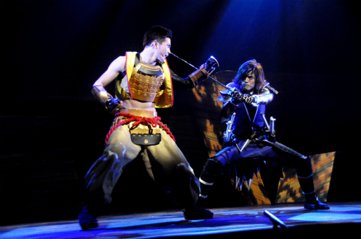 画像ギャラリー No.038のサムネイル画像 / いよいよ初日を迎えた舞台「『戦国BASARA3』‐咎狂わし絆‐」東京公演のゲネプロ鑑賞レポート。石田三成と徳川家康を軸に新たな物語が展開する
