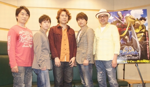 画像ギャラリー No.004のサムネイル画像 / アニメ「戦国BASARA Judge End」は2014年7月に放映開始。中井和哉さんや保志総一朗さんら出演声優陣が意気込みを語った記者会見レポート