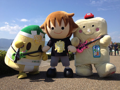 画像ギャラリー No.002のサムネイル画像 / 「イナズマロックフェス」に「戦国BASARA」のゆるキャラが登場。「ガイストクラッシャーゴッド」も出展
