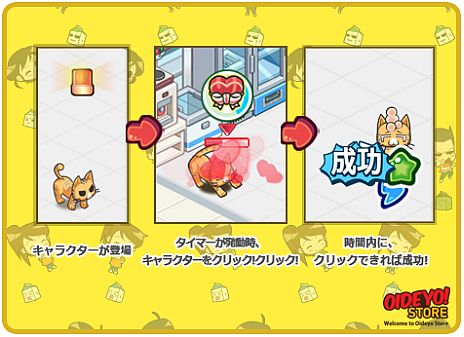 画像ギャラリー No.007のサムネイル画像 / クリックだけで手軽にコンビニ経営が楽しめる「おいでよ！コンビニ」の正式サービスがPlayGOMで本日スタート。記念キャンペーンを実施中