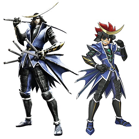 画像ギャラリー No.002のサムネイル画像 / ［TGS 2013］「ガイストクラッシャー」と「戦国BASARA4」のコラボでゲーム内に「ジェット・マサムネ」登場，体験版配信も決定