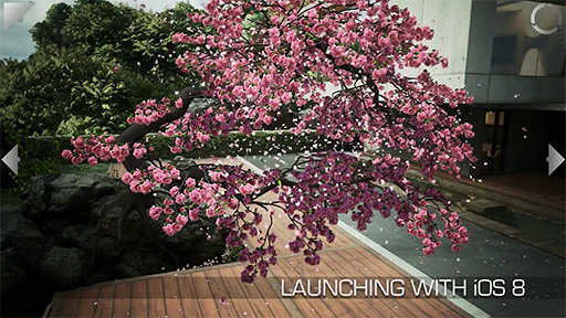 画像ギャラリー No.004のサムネイル画像 / Epic Games,iOS 8専用のUnreal Engine 4インタラクティブデモ「Epic Zen Garden」を無料配信