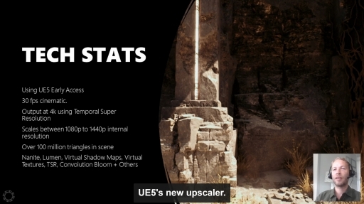 画像ギャラリー No.004のサムネイル画像 / 西川善司の3DGE:Gearsシリーズの制作スタジオが語るUnreal Engine 5――1億ポリゴン時代に突入するゲーム開発のゆくえ