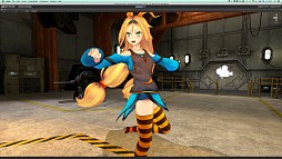 画像ギャラリー No.004のサムネイル画像 / Unity利用者が無料で使える3Dキャラクターモデル「ユニティちゃん」が発表に。2014年春に提供開始