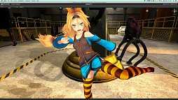 画像ギャラリー No.005のサムネイル画像 / Unity利用者が無料で使える3Dキャラクターモデル「ユニティちゃん」が発表に。2014年春に提供開始