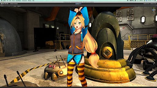 画像ギャラリー No.006のサムネイル画像 / Unity利用者が無料で使える3Dキャラクターモデル「ユニティちゃん」が発表に。2014年春に提供開始
