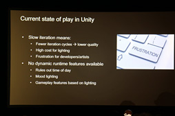 画像ギャラリー No.015のサムネイル画像 / ［GDC 2014］「Unity 5」のグラフィックスはここが新しい。動的光源処理を手軽にしたEnlightenとリアルタイムレイトレーシングの合わせ技とは