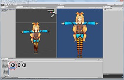 画像ギャラリー No.012のサムネイル画像 / 「そんじゃ,始めるとしますかっ!」ついに公開されたUnity公式3Dキャラクター「ユニティちゃん」の使い方・初級編
