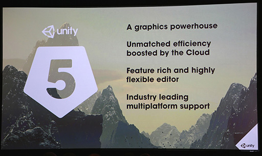画像ギャラリー No.004のサムネイル画像 / ［GDC 2015］新世代ゲームエンジン「Unity 5」の実力が見えた。Unityのスペシャルイベント詳報