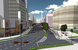画像ギャラリー No.006のサムネイル画像 / ［Unite 2015］ゼンリン，大阪・福岡・札幌の街並みを再現した「Unity」向けの3D都市データを無償で提供