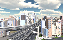 画像ギャラリー No.007のサムネイル画像 / ［Unite 2015］ゼンリン，大阪・福岡・札幌の街並みを再現した「Unity」向けの3D都市データを無償で提供