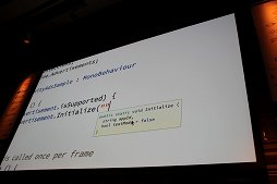画像ギャラリー No.024のサムネイル画像 / ［Unite 2015］ゲームプレイの妨げにならない動画広告を実現する方法とは。「Unity Adsのいろは　〜動画広告の紹介とコーディング例〜」レポート