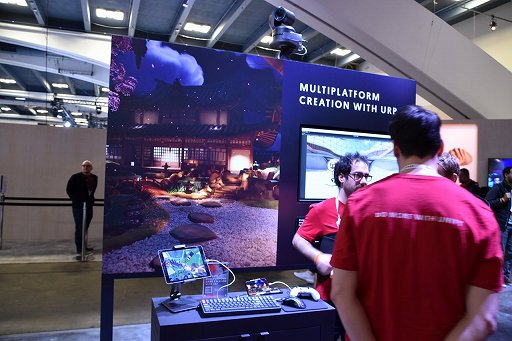 画像ギャラリー No.004のサムネイル画像 / ［GDC 2023］Unityブースは裸眼立体視機能を搭載したノートPCの展示などで大盛況