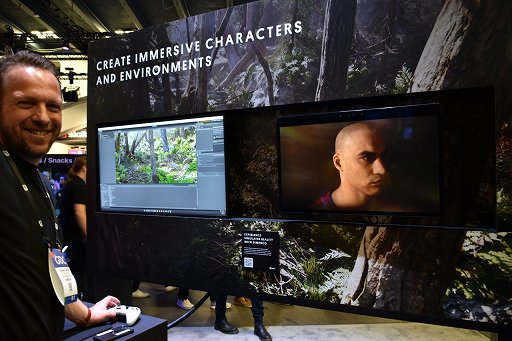 画像ギャラリー No.013のサムネイル画像 / ［GDC 2023］Unityブースは裸眼立体視機能を搭載したノートPCの展示などで大盛況