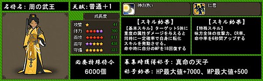 画像ギャラリー No.002のサムネイル画像 / 「四神演武 Regulus」に名将「周の武王」が登場。記念キャンペーンを実施
