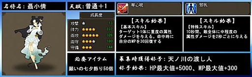 画像ギャラリー No.003のサムネイル画像 / 「四神演武 Regulus」七夕飾りキャンペーンを実施。限定アバターを入手可能