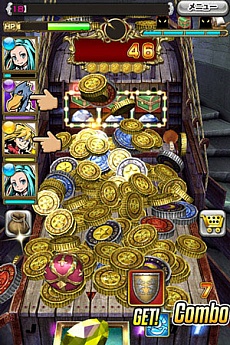 画像ギャラリー No.008のサムネイル画像 / JACKPOTで一攫千金！ コインプッシャーRPG×カードゲーム「コインサーガ」がiOS向けに本日配信スタート