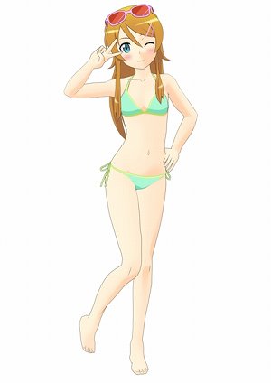 画像ギャラリー No.001のサムネイル画像 / 「俺の妹がこんなに可愛いわけがない。 ハッピーエンド」，衣装や表情，ポーズを設定して写真が撮れる「フリーフォトセッションモード」などの画像が公開