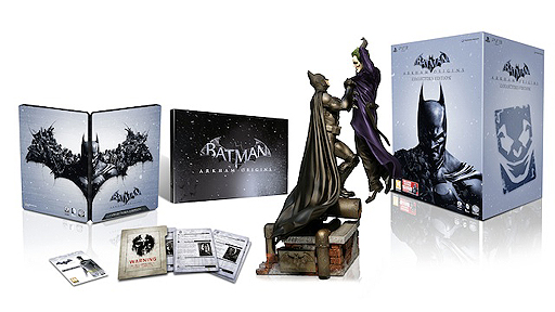 画像ギャラリー No.002のサムネイル画像 / PS3「バットマン:アーカム・ビギンズ」のAmazon.co.jp限定版が登場。バットマンのフィギュアや,プレイアブルキャラのDLCコードなどを同梱