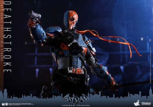 画像ギャラリー No.001のサムネイル画像 / 「バットマン:アーカム・ビギンズ」のデスストロークが1/6スケールフィギュアで登場