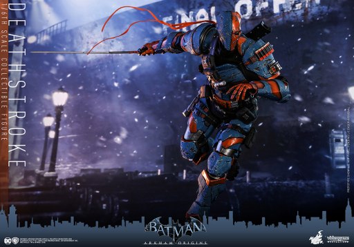 画像ギャラリー No.004のサムネイル画像 / 「バットマン:アーカム・ビギンズ」のデスストロークが1/6スケールフィギュアで登場