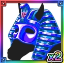 画像ギャラリー No.006のサムネイル画像 / 「ダービー×ダービー」,アラビアンリサイクルで砂漠をイメージした馬具が登場