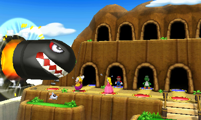 画像ギャラリー No.004のサムネイル画像 / 3DS「マリオパーティ アイランドツアー」は新作ミニゲーム80種類,ルールの異なるボードマップ7種類を収録して登場。1本のソフトで4人までプレイ可能