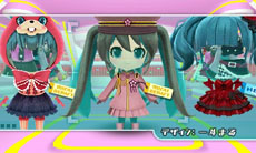 画像ギャラリー No.055のサムネイル画像 / 「初音ミク Project mirai 2」，収録楽曲や「おでかけ」機能で遊びに行けるミライタウンの施設情報などが明らかに