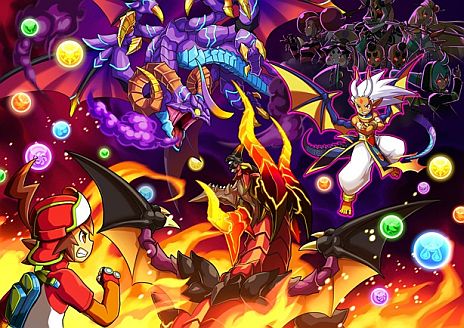 画像ギャラリー No.004のサムネイル画像 / 3DS用「パズドラZ」の発売日が12月12日に決定。主人公や悪の組織「パラドックス」のメンバー達が熱く戦うダイジェスト版のオープニングムービーも公開