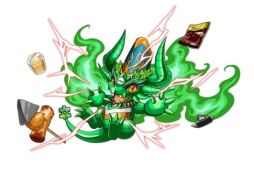 画像ギャラリー No.009のサムネイル画像 / 「パズドラZ」で月替わりダンジョン「火の裏神殿」が4月1日に配信開始