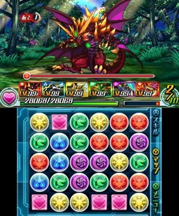 画像ギャラリー No.005のサムネイル画像 / 「パズドラZ」,「死天龍・アークヴェルザ」&「ムイムイ」出現ダンジョン絵馬が11月8日より再配信