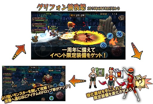 画像ギャラリー No.007のサムネイル画像 / 「幻塔戦記グリフォン」，6種類の「モンク覚醒スキル」を実装。限定アイテムも