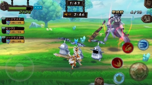 画像ギャラリー No.008のサムネイル画像 / 「幻塔戦記グリフォン」新職業「ニンジャ」を実装。「剣と魔法のログレス」とのコラボも