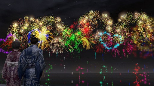 画像ギャラリー No.006のサムネイル画像 / 「信長の野望 Online」,イベント「花火祭2013」を8月21日から開催