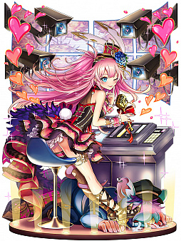 画像ギャラリー No.004のサムネイル画像 / 「クイズRPG 魔法使いと黒猫のウィズ」でイベント“SUGARLESS BAMBINA II Slaughter Prison”が開催