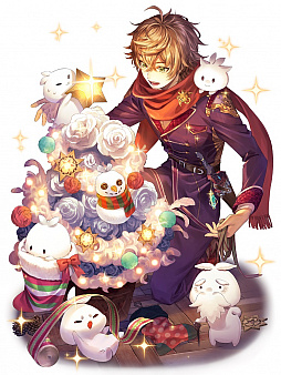画像ギャラリー No.004のサムネイル画像 / 「黒猫のウィズ」でミコトやリヴェータなどのクリスマスを描くイベントが開催