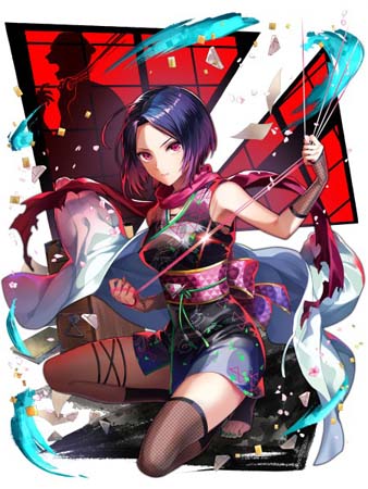 画像ギャラリー No.004のサムネイル画像 / 「黒猫のウィズ」，イベント“八百夜町 必殺異聞録”にキルラ，アマネ，ミスティハイドが登場