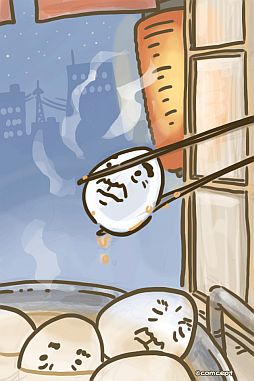 画像ギャラリー No.001のサムネイル画像 / シニカル収集系アプリ「おっさんたまご」がApp Store無料部門で最高3位に