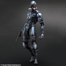 画像ギャラリー No.010のサムネイル画像 / 「メタルギアソリッド」シリーズに登場する雷電とリキッド・スネークがアクションフィギュア化。9月下旬に“PLAY ARTS改”から発売決定