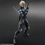画像ギャラリー No.014のサムネイル画像 / 「メタルギアソリッド」シリーズに登場する雷電とリキッド・スネークがアクションフィギュア化。9月下旬に“PLAY ARTS改”から発売決定