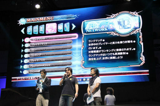 画像ギャラリー No.003のサムネイル画像 / ［TGS 2013］テルミ，カグラ，ココノエが華麗なアクションで観客を魅了した，「BLAZBLUE CHRONOPHANTASMA」のステージイベントをレポート