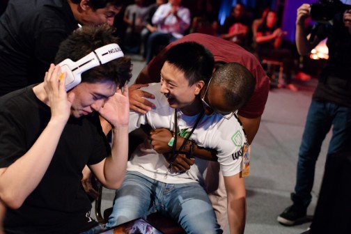 画像ギャラリー No.018のサムネイル画像 / ［EVO2014］全世界が注目した決勝戦。「BBCP」優勝・ガリレオ選手と「ウルIV」優勝・Louffy選手へのインタビューを，最終日のリザルトと共にお届け
