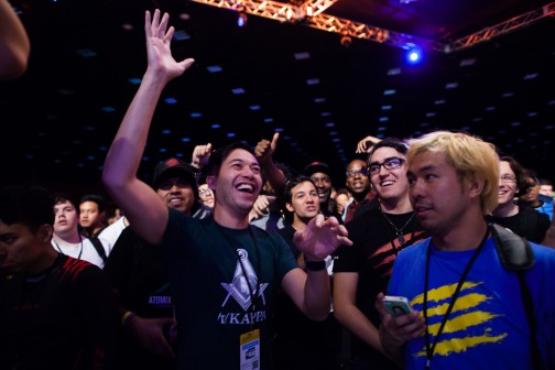 画像ギャラリー No.022のサムネイル画像 / ［EVO2014］全世界が注目した決勝戦。「BBCP」優勝・ガリレオ選手と「ウルIV」優勝・Louffy選手へのインタビューを，最終日のリザルトと共にお届け