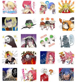 画像ギャラリー No.001のサムネイル画像 / ブレイブルーWebラジオ「ぶるらじ」のイラストを使用したLINEスタンプが配信に