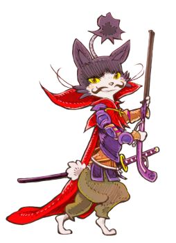 画像ギャラリー No.004のサムネイル画像 / 「千年勇者〜時渡りのトモシビト〜」と「のぶニャがの野望」のコラボがスタート