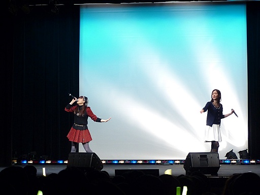 画像ギャラリー No.013のサムネイル画像 / 4月にメインキャストが揃うイベントの開催が決定。「今井麻美と原 由実のラジオコープスパーティーR+」公開録音の模様をレポート