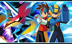 画像ギャラリー No.001のサムネイル画像 / 「ロックマン エグゼ6 電脳獣ファルザー/グレイガ」がバーチャルコンソールで配信開始